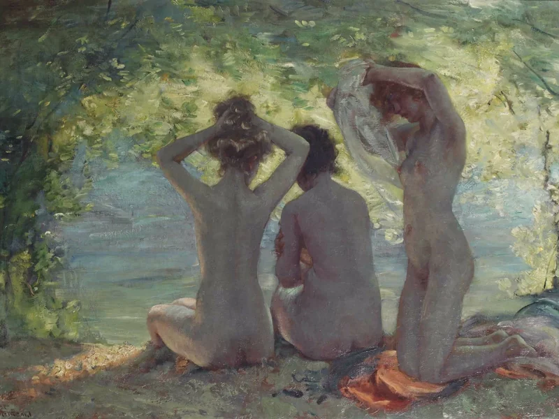 1839-Charles Hermans - Bagnanti